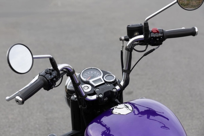 GOAN CLASSIC 350ハンドル周り