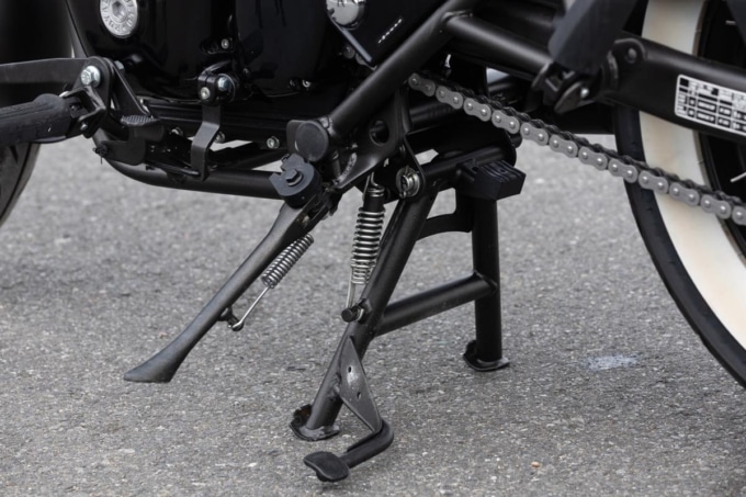 GOAN CLASSIC 350サイドスタンドとセンタースタンド