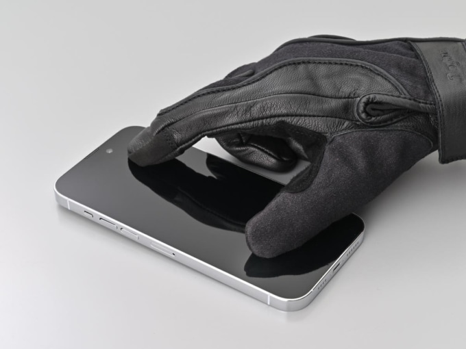 DG-028グローブのタッチパネル操作イメージ