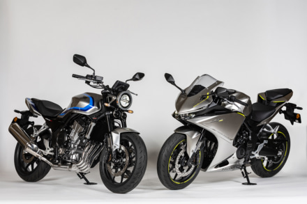 ホンダ・直4・CBの伝統がミドルで復活！　CB400SUPER FOUR Concept＆CBR400R FOUR Conseptが大阪の地で姿を現す!!