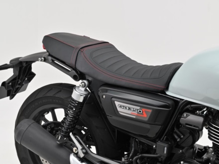 デイトナがGB350Sの足つきがよくなるシートを発売
