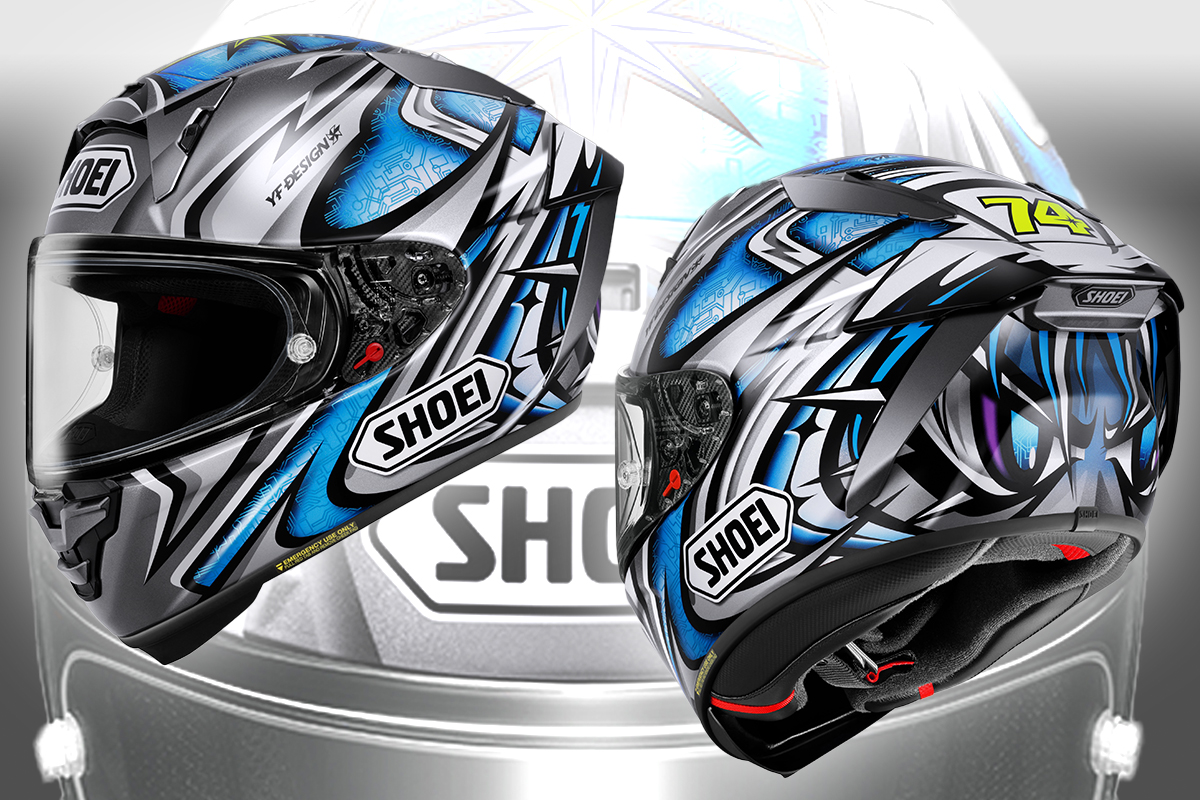 SHOEI・X-Fifteenに加藤大治郎選手レプリカモデル“DAIJIRO”が登場