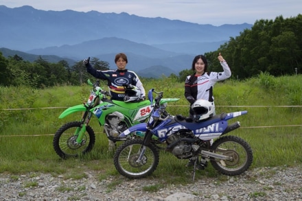 バイク歴約1ヶ月の自動車ライター・瀬イオナ、XPLORERCAMPMEETING 2026を大いに楽しむ