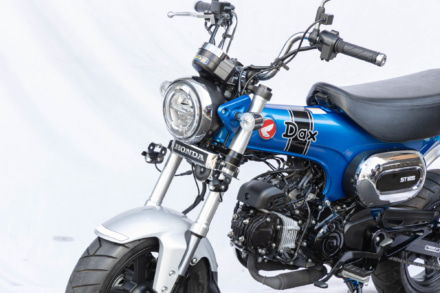 見た目も機能も妥協なし！　KIJIMAの専用LEDフォグランプがDAX125＆GROMに登場!!