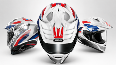 【激アツ新色】SHOEI『HORNET ADV＊に存在感抜群のRECOIL登場！　冒険心を刺激するアドベンチャーヘルメット!!