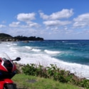 海とバイク